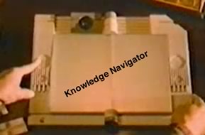 picture of Apple's Knowledge Navigator concept