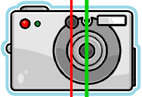 camera with centering lines good and bad