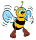 animated gif of bee