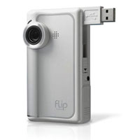 flipcam camcorder with usb in out position