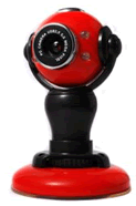 webcam with 4 LEDs